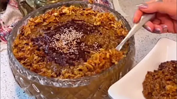 طرز تهیه عدسی اصفهان + فیلم
