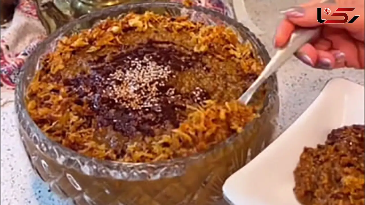 طرز تهیه عدسی اصفهان + فیلم