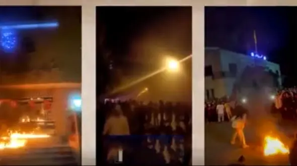 ببینید / حمله و تعرض وحشیانه صدها نفر به یک دختر بی‌دفاع در پیست موتورسواری  سلیمانیه + فیلم