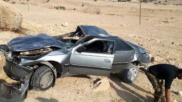 تصادف مرگبار در جاده مهاباد ارومیه با 3 فوتی و 2  مصدوم