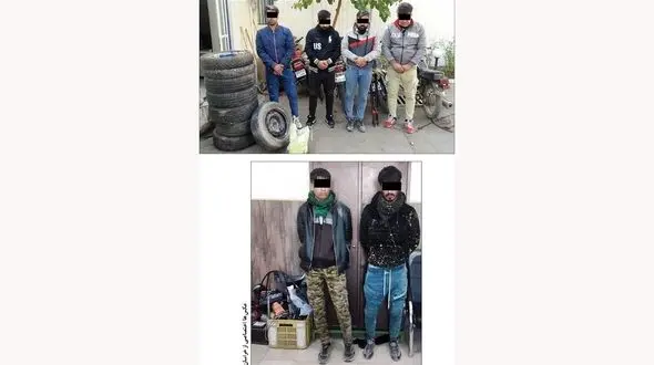 پشت پرده سرقت میلیاردی از دکل ها + عکس دزدها