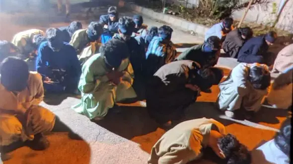 بازداشت 100 شرور مسلح و سارق اسلحه به دست در زاهدان + عکس