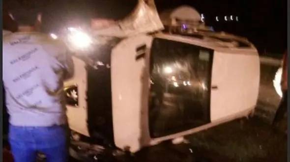 تصادف زنجیره‌ای در محور "اهر-تبریز"، ۷ مصدوم برجای گذاشت