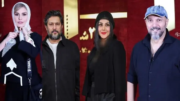 نگاهی به تیپ و استایل شیک هنرمندان در جشن «روز ملی سینما»/ از درخشش شبنم مقدمی و رز رضوی تا استایل فریبا کوثری