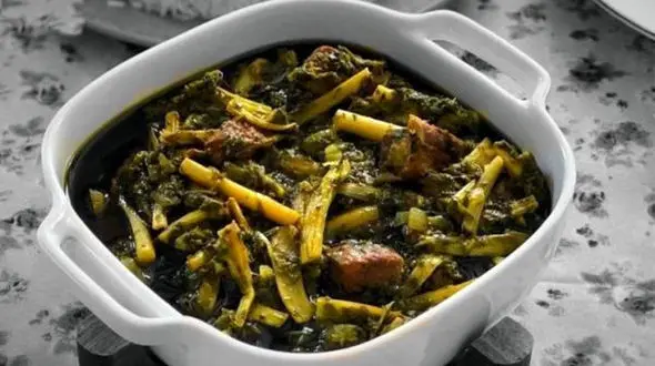 طرز تهیه خورشت کنگر + خواص و مضرات کنگر