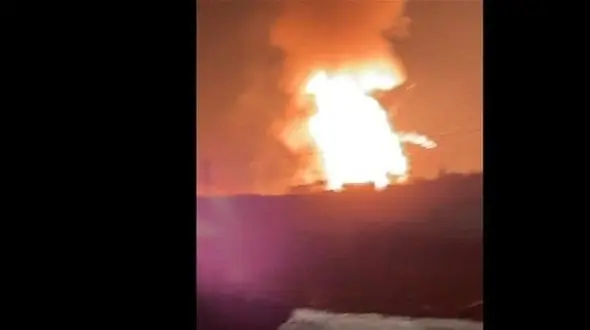  انفجار مهیب در مرز لبنان و سوریه+ فیلم