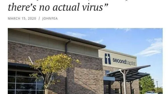 لیس زدن کرونایی به امریکا هم رسید / این بار کف کلیسا !