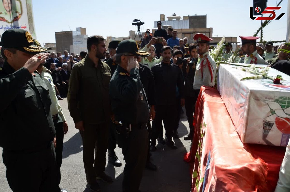 پیکر مطهر شهید مدافع نظم و امنیت در لرستان تشییع شد