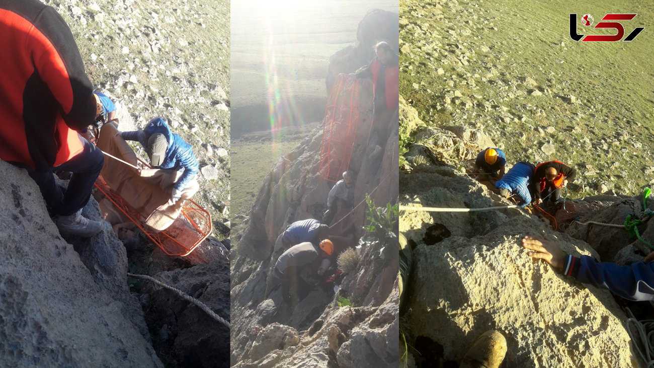 یک سنگ، معجزه نجات طبیعت گرد 65 ساله شد/ نگذاشت مرد ایرانی به دره مرگ سقوط کند + فیلم