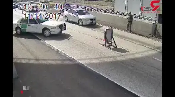 روش عجیب قاچاق انسان از مرز با سرعت 150 کیلومتر را ببینید!