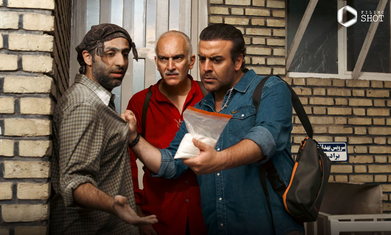بهرنگ علوی و بیژن بنفشه خواه در فیلم جزایر قناری 