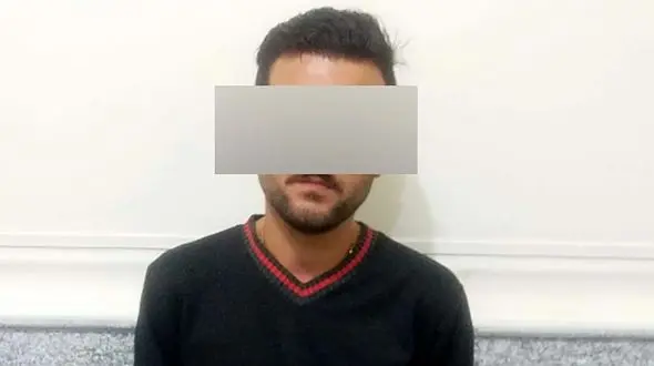 این جوان آبادان را آلوده کرده بود + عکس