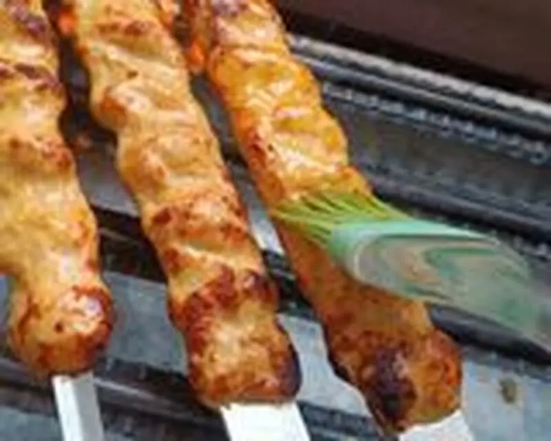 عکس مرحله 2 از دستور کباب مرغ خانگی