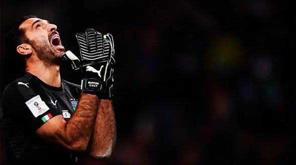  سنگربان اسطوره‌ای ایتالیا با اشک از تیم ملی وداع کرد 