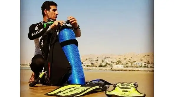 مرگ تلخ غواص بوشهری که هنگام غواصی جان باخت + عکس