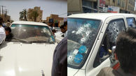 عکس های لحظه ترور یکی از بزرگان بلوچستانی و راننده اش در خیابان مولوی + عکس