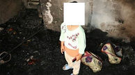 فندک بازی کودک پدر و مادرش را در آتش سوزاند و کشت + عکس و جزئیات