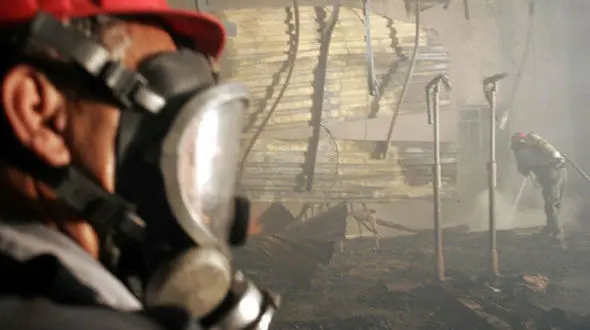 انفجار گاز در یک منزل مسکونی در "منبع آب" اهواز