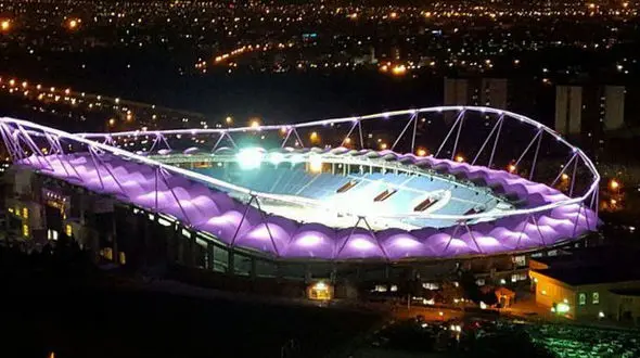 افتتاح اولین استادیوم سرپوشیده ایران+ عکس