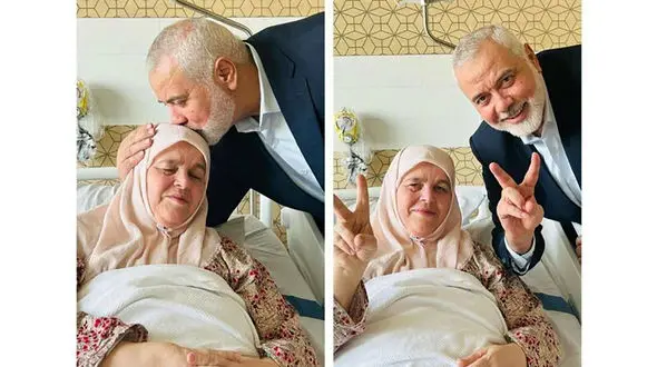 واکنش همسر اسماعیل هنیه به خبر شهادت فرزندان و نوه‌ هایش