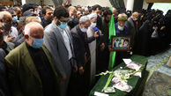 مراسم تشییع پیکر مرحوم استاد فاطمی نیا در تهران برگزار شد