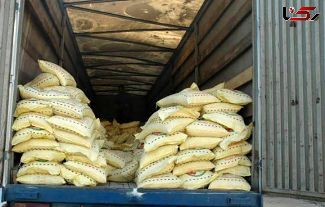 کشف 23 تن برنج قاچاق در بوانات