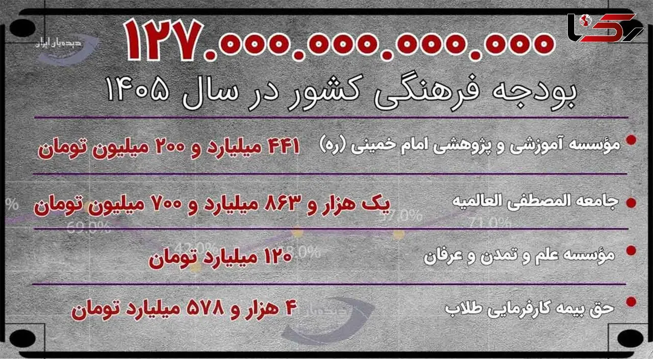 بودجه های جنجال برانگیز نهادها چقدر است؟