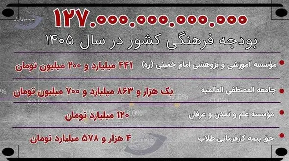 بودجه های جنجال برانگیز نهادها چقدر است؟