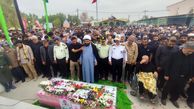 پیکر شهید «مجتبی شهیدی زاده» در زادگاهش به خاک سپرده شد