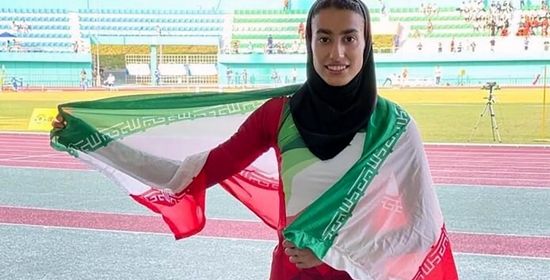 واکنش سخنگوی دولت به رکوردشکنی دونده زن ایرانی در آسیا