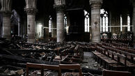 تصاویری هولناک از خسارت های وارد شده به کلیسا نوتردام