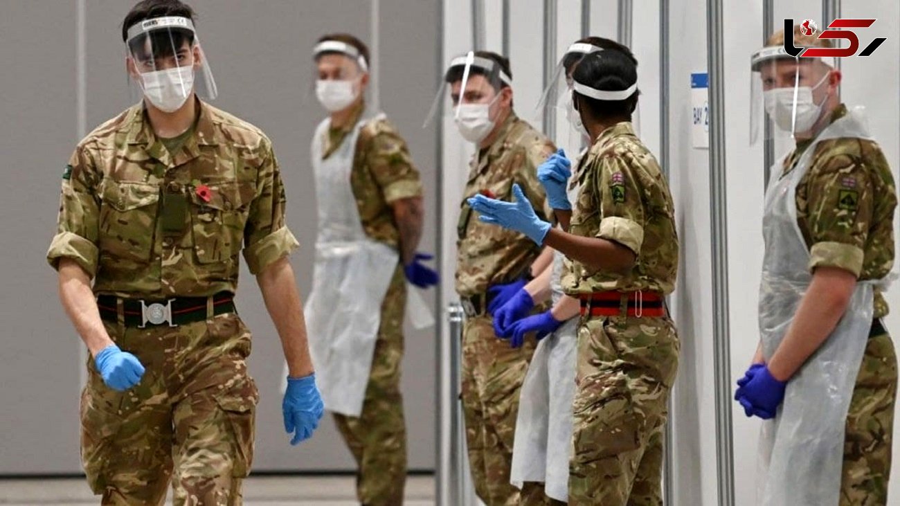 استقرار نظامیان انگلیسی در بیمارستان ها در پی کمبود کادر درمان