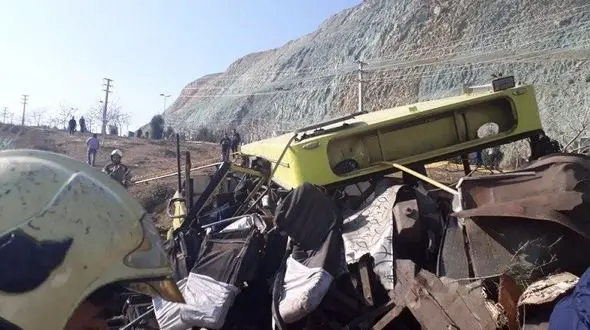 اسامی 8 دانشجوی کشته شده و مجروحان حادثه اتوبوس دانشگاه علوم تحقیقات+ فیلم و عکس