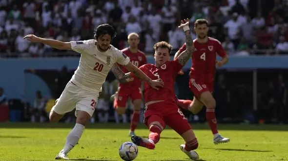 جام جهانی 2022 قطر/ گزارش تصویری نیمه اول بازی ایران و ولز