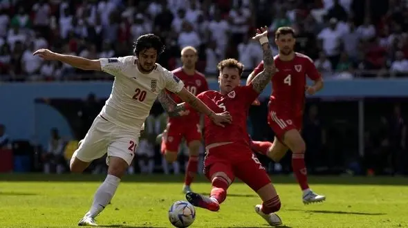 جام جهانی 2022 قطر/ گزارش تصویری نیمه اول بازی ایران و ولز