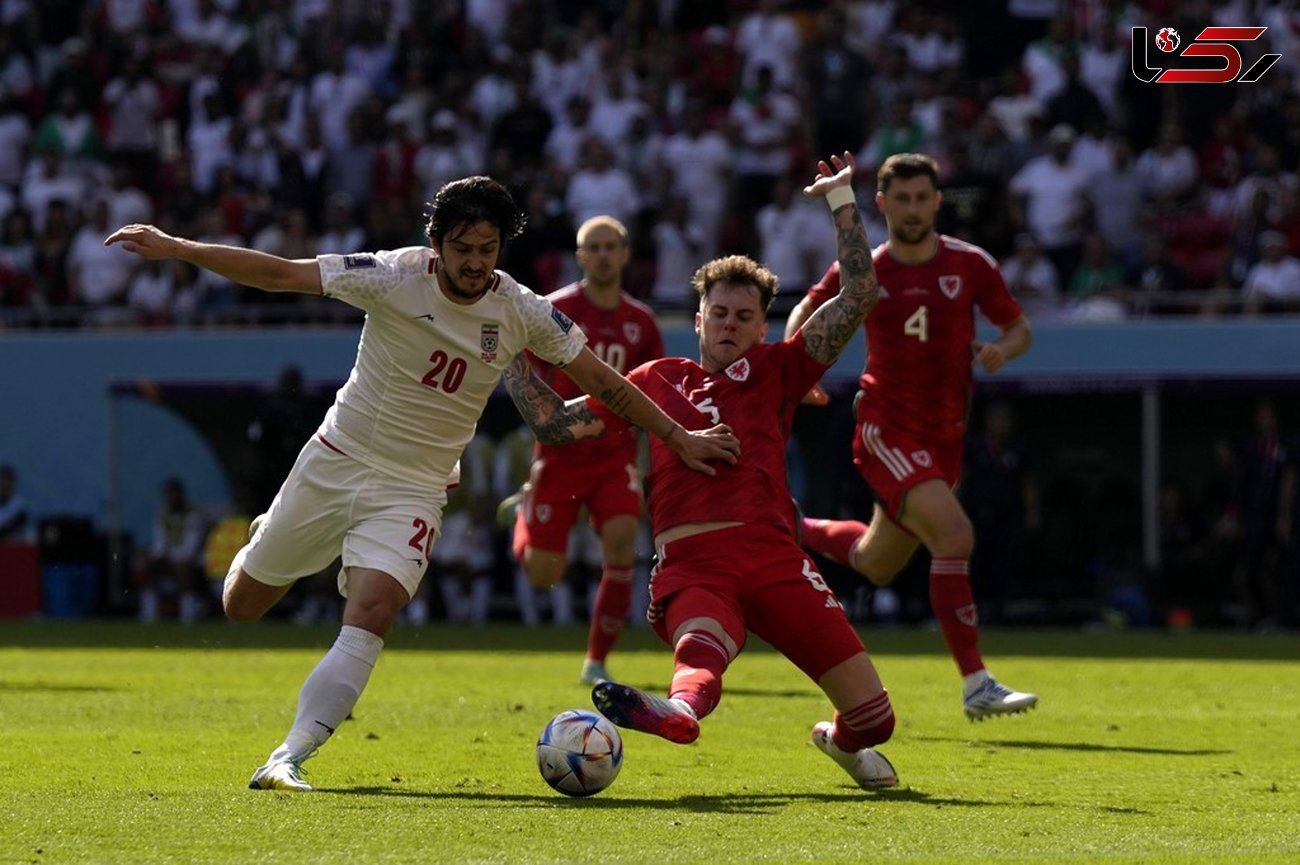 جام جهانی 2022 قطر/ گزارش تصویری نیمه اول بازی ایران و ولز