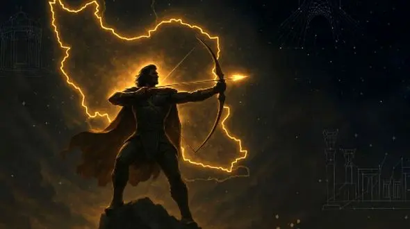 دانلود آهنگ باشکوه حماسی  برای وطن با نام «ایران» از فرزاد فرزین /   روح آرش در ﺗﻮ ﺑﻴﺪاره اﻳﺮان ﺧﺎﻛﺖ ﻫﻨﻮز ﺑﻮی ﺷﺮف داره  + متن