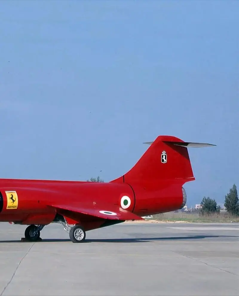 هواپیمای F-104G استارفایتر که توسط نیروی هوایی ایتالیا به فراری اهدا شد