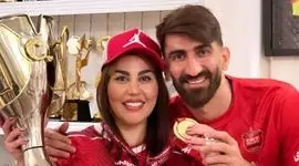 عکس ها / خاص ترین فرش ایرانی در خانه مجلل و شاهانه علیرضا بیرانوند / اکرم بانو هم خوش سلیقه هم عاشق آقای دروازه بان