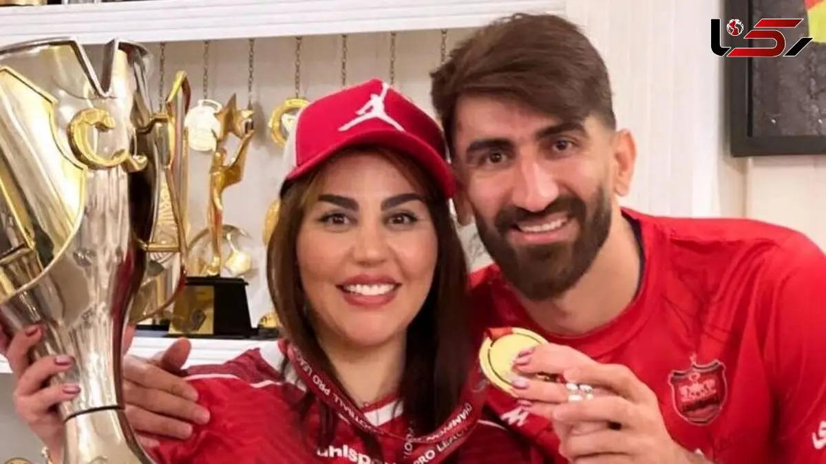 عکس ها / خاص ترین فرش ایرانی در خانه مجلل و شاهانه علیرضا بیرانوند / اکرم بانو هم خوش سلیقه هم عاشق آقای دروازه بان