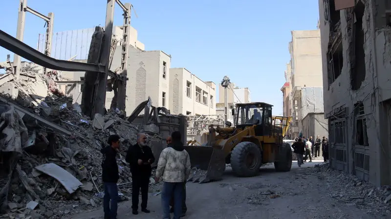 تخریب خانه های کرمانشاه در حمله آمریکا و اسرائیل