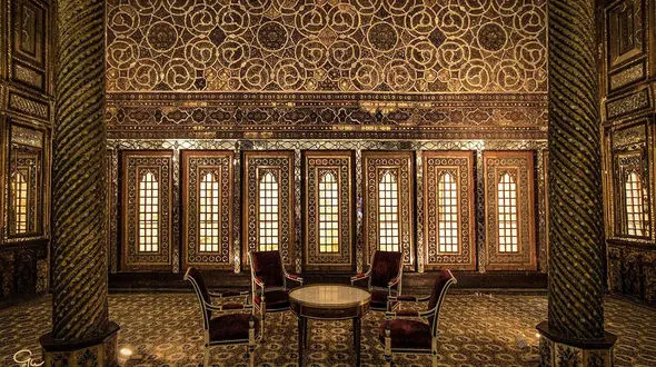 عکس 140 سال پیش از کاخ گلستان