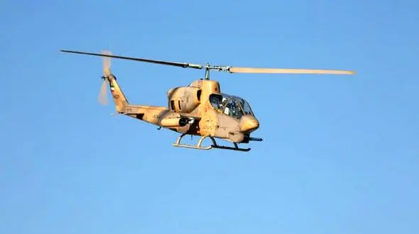 پرواز 57 فروند بالگرد هوانیروز ارتش در رژه هوایی روز ارتش