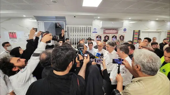 ارزیابی وضعیت درمانی زائران  با حضور رئیس کمیته بهداشت و درمان اربعین حسینی و معاون درمان وزارت بهداشت