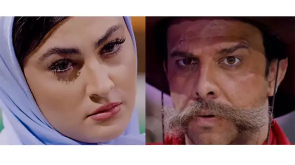 تفنگ بازی خنده دار و نوستالژی مریم مومن با مجتبی شفیعی/آبیدون رکب خورد+ویدیو