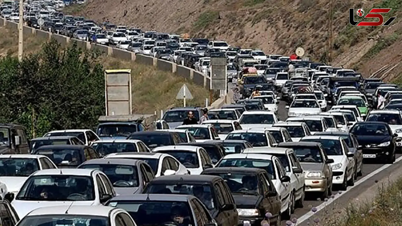 ترافیک در جاده کرج-چالوس و سایر راه‌های البرز