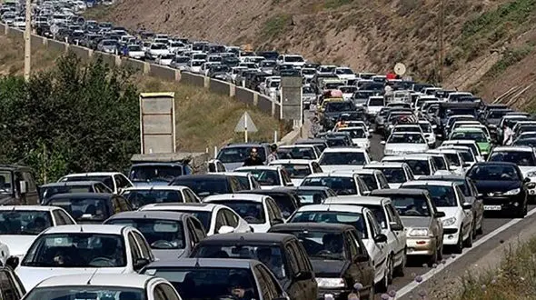 آخرین وضعیت ترافیک در جاده چالوس