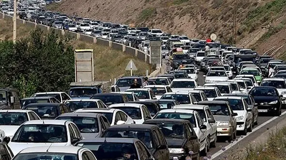 ترافیک در جاده کرج-چالوس و سایر راه‌های البرز