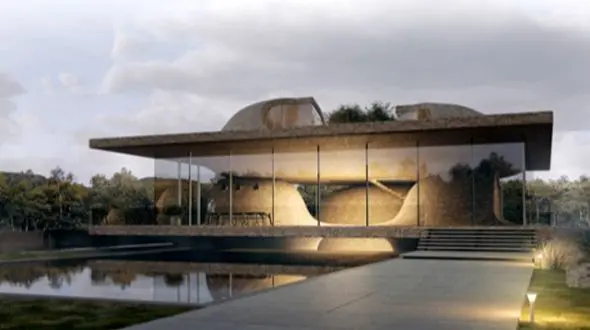 فیلم شگفت انگیزترین خانه شیراز  با معماری افسانه‌ای / جایزه برتر معماری جهان را قاپید/  یاد خونه علی بابا و چهل دزد می افتید !