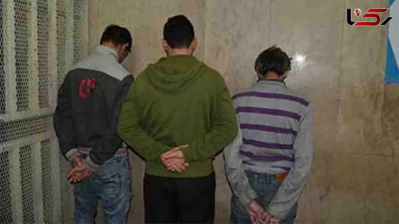 فروپاشی باند 3 نفره سرقت در بهارستان با عملیات غافلگیرکننده پلیس + عکس 